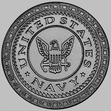 US Navy Engraved Watch Band for Garmin Foretrex 601 701 801 901 Balistic, Instinct 3 50mm 2X, Enduro 3 2 1, Quatix 8 51mm 7X 6X 3, Tactix 8 51mm, 7 AMOLED Pro, epix Pro 51mm Stainless Steel Strap NE1 -A26