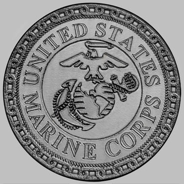 Marine Corps Engraved Watch Band for Garmin Descent X30, Mk3i 51mm, Mk2i Mk2 Mk1, D2 Mach 2 51mm, D2 Mach 1 Pro, Fenix 8 Pro 51mm, 7X Pro 6X Pro 5X Plus Fenix 3 Stainless Steel Strap MC1 -A26