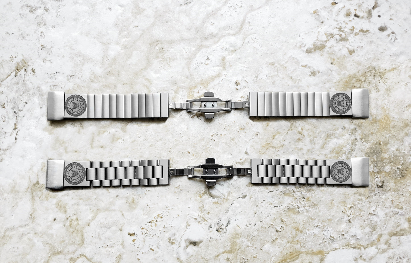 US Navy Engraved Watch Band for Garmin Fenix 7X Pro 6X Pro 5X Plus Fenix 3 Descent Mk3i 51mm Mk2i Mk2 Mk1 Enduro 2 Stainless Steel Strap NE1 -A26