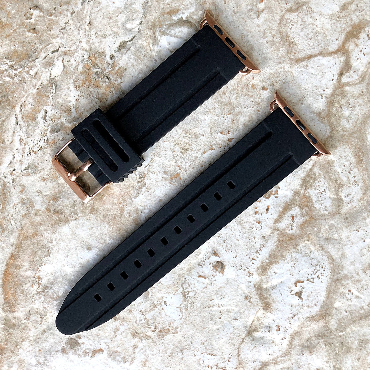 Apple New Soft Rubber Luxury Sports Band for iWatch Ultra 2 9 8 7 SE 6 5 4 3 2 38mm 40mm 41mm 42mm 44mm 45mm 49mm Modern Silicone Strap RGB