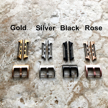 Apple Brown Color Soft Leather Band Straps with White Stitches for iWatch All Series 38mm 40mm 41mm 42mm 44mm 45mm 49mm Case Bracelet