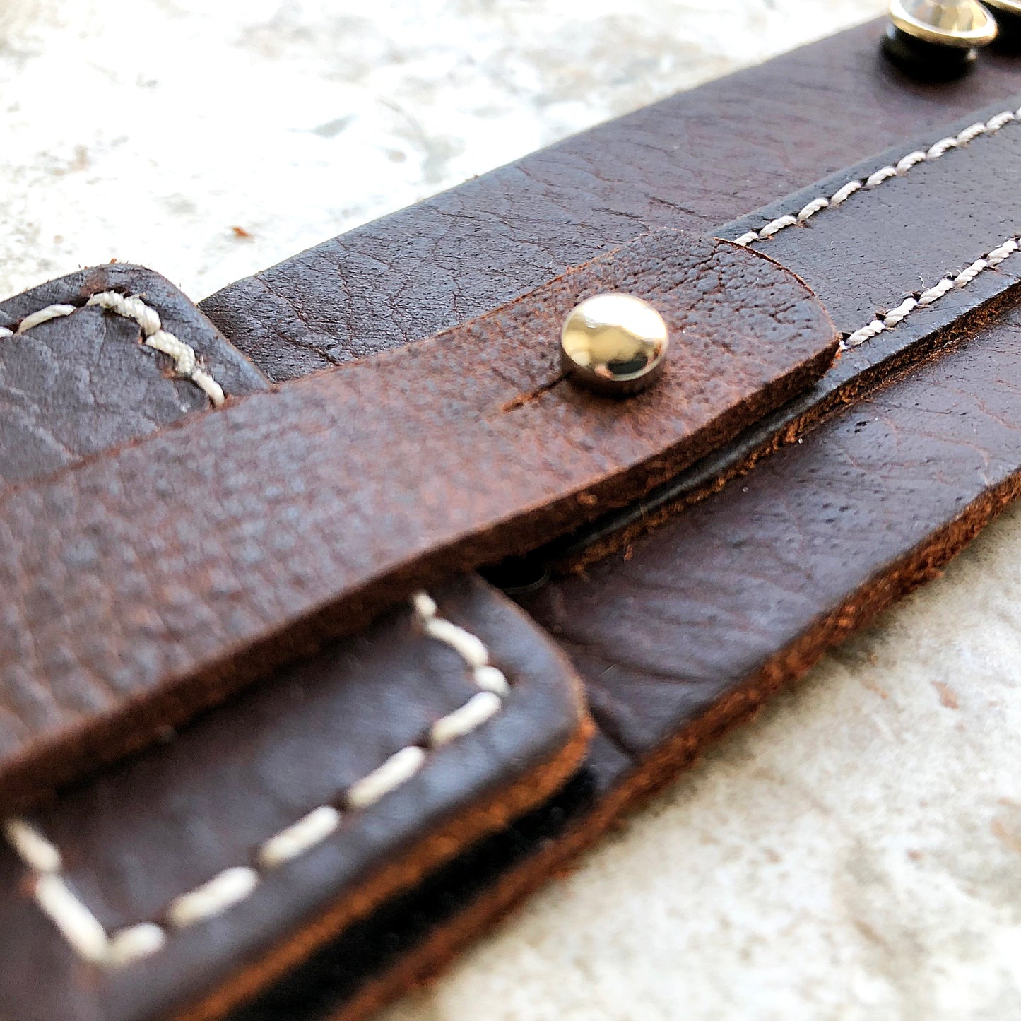 Apple Band Clear Crystals on Brown Genuine Leather for iWatch Ultra 2 and 1 49mm and 9 8 Series 41mm 45mm Case Handmade Strap Bracelet