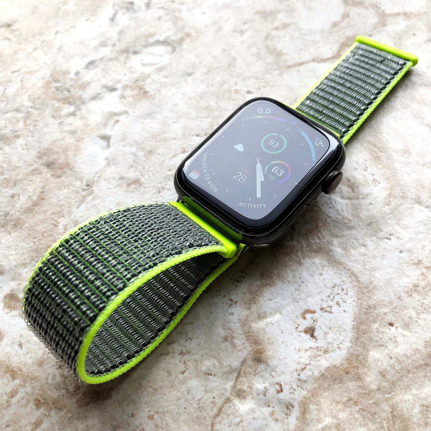 Apple Watch Flash Band Loop and Hook for Watch Ultra 2 9 8 7 SE 6 5 4 3 2 Series 38mm 40mm 41mm 42mm 44mm 45mm 49mm Sport Strap Nylon Weave