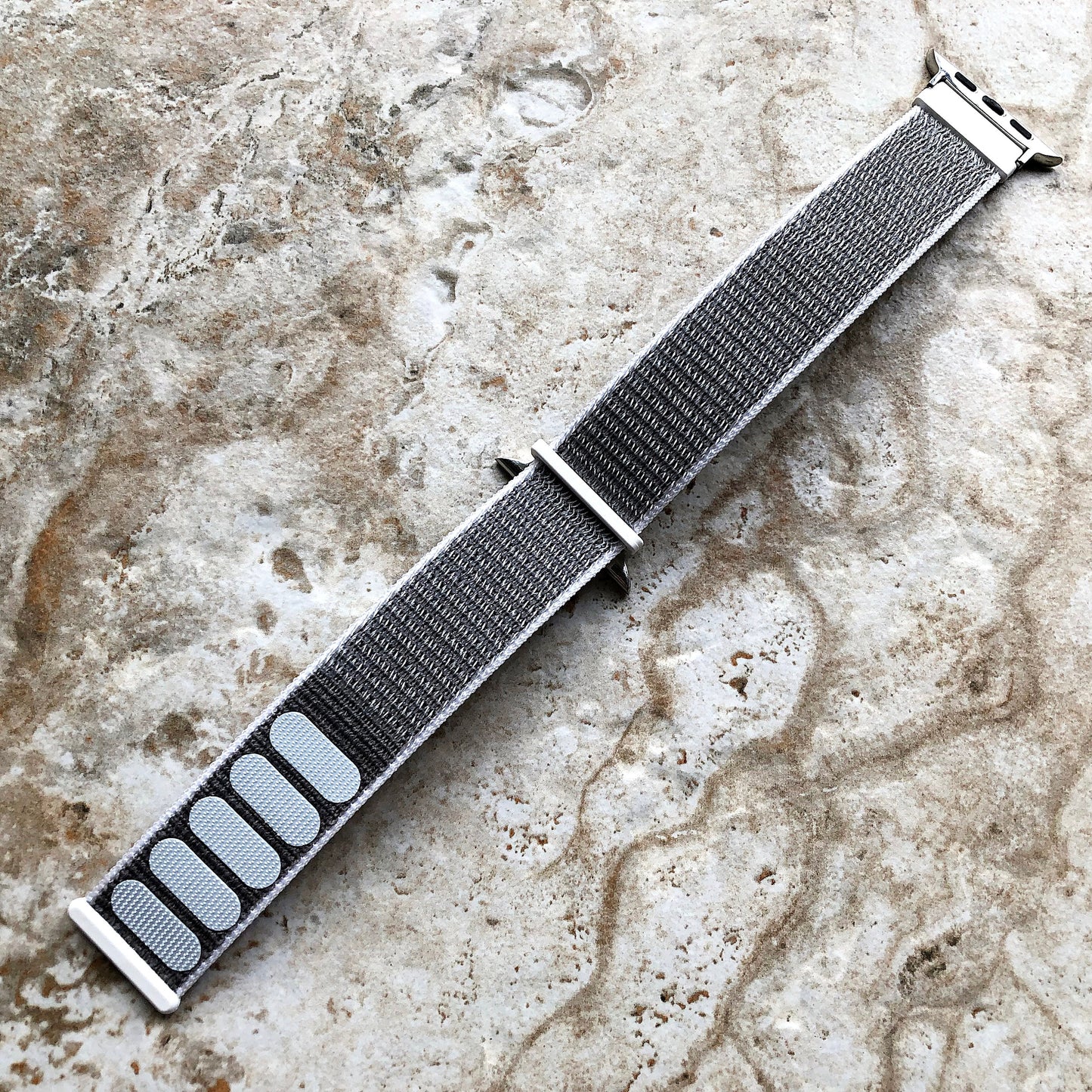 Apple Seashell Band Loop and Hook for iWatch Ultra 2 49mm and 9 8 Series 41mm 45mm Case Adjustable Sport Strap Soft Nylon Weave Bracelet