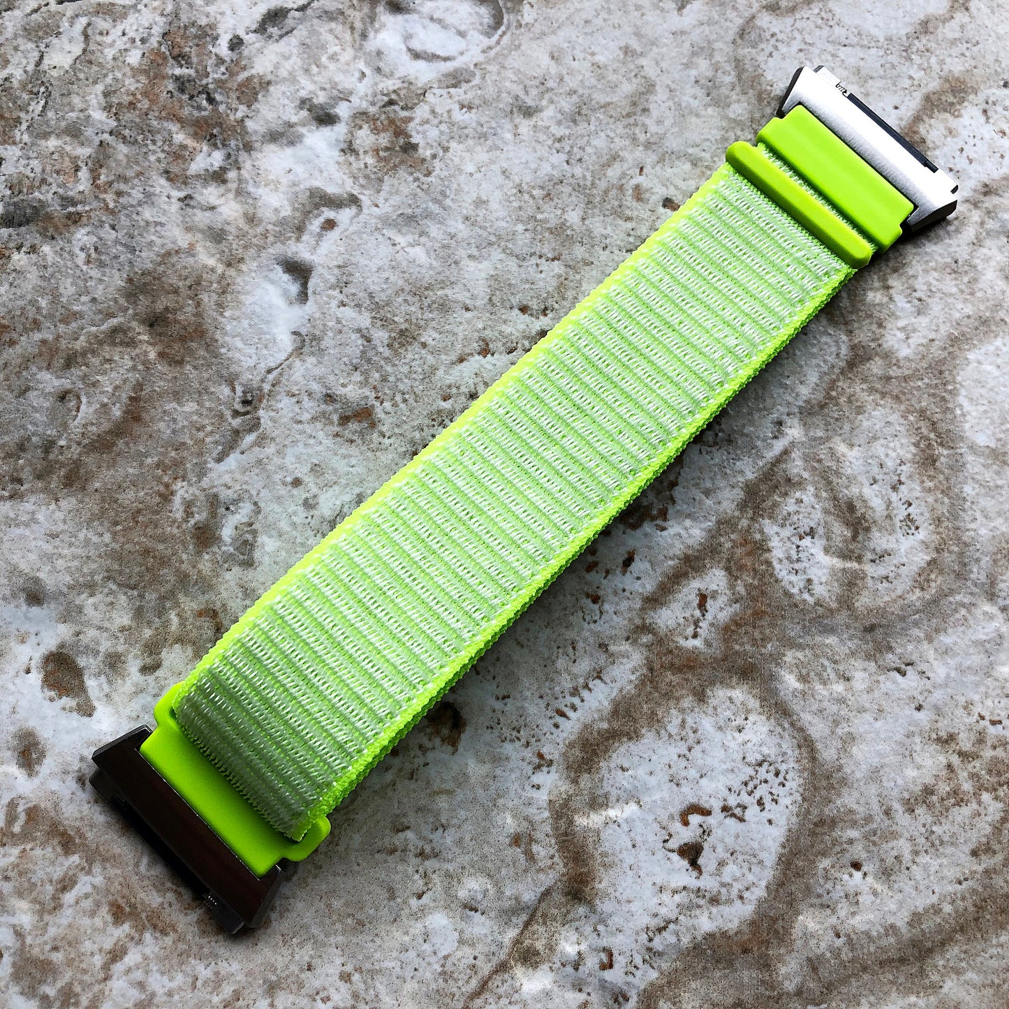 Fitbit Ionic Flash Light Sports Loop n Hook Band Strap for Watch Band Strap Adjustable with Quick Release Adapters Silver Rose Gold Black