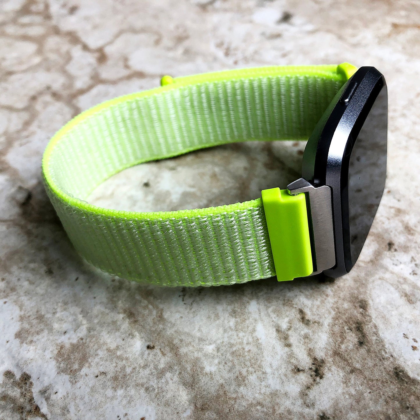 Fitbit Versa 2 3 4 Sense 2 Sports Band Flash Light Loop and Hook Strap Watch Bands Straps Adjustable Quick Adapters Silver Rose Gold Black