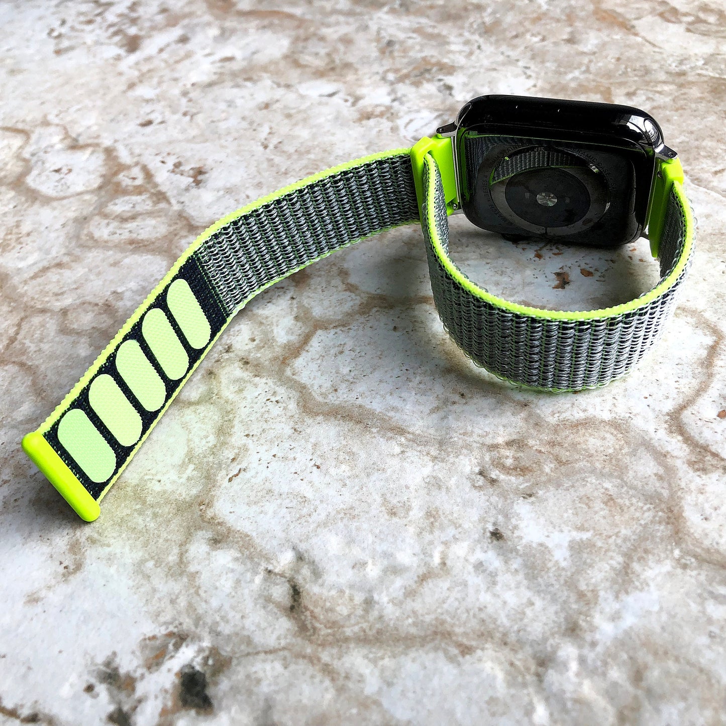Apple Watch Flash Band Loop and Hook for Watch Ultra 2 9 8 7 SE 6 5 4 3 2 Series 38mm 40mm 41mm 42mm 44mm 45mm 49mm Sport Strap Nylon Weave