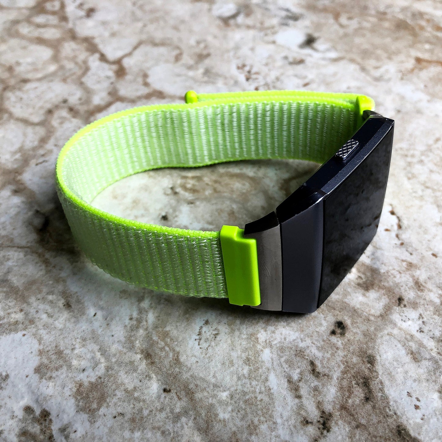 Fitbit Ionic Flash Light Sports Loop n Hook Band Strap for Watch Band Strap Adjustable with Quick Release Adapters Silver Rose Gold Black