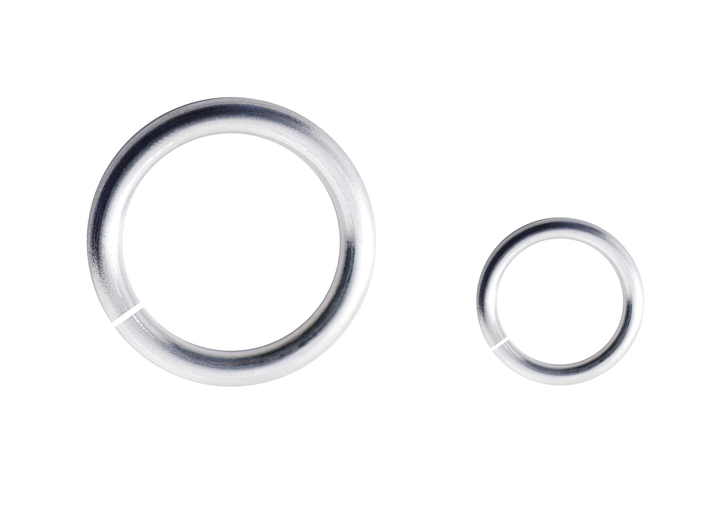 50pcs Open Jump Rings 7mm 10mm 14 16 Gauge Stainless Steel Precisely Cuted High Quality Polished Silver Color Craft Supplies Jewelry Making