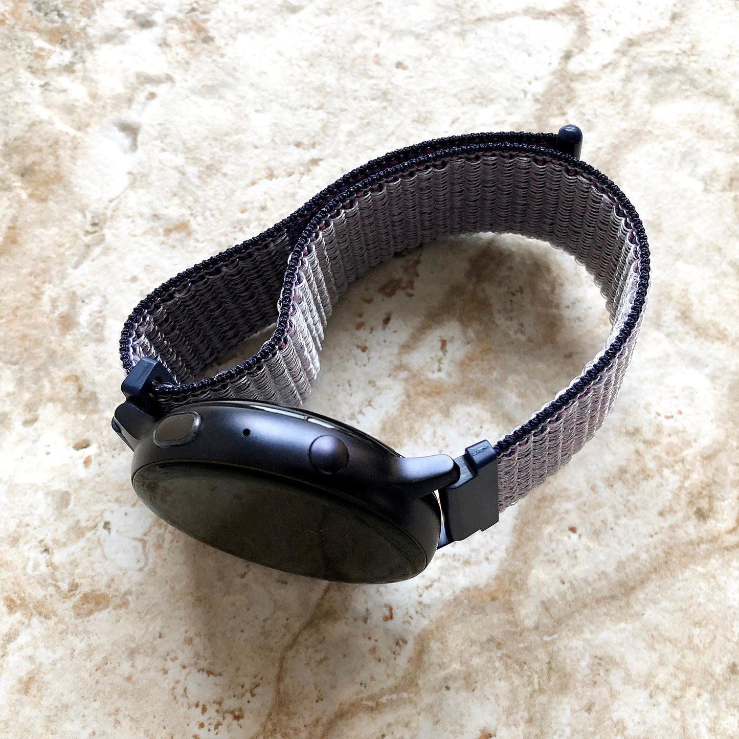 Garmin Midnight Blue Comfortable Band Compatible for Venu Smartwatch Adjustable Loop and Hook Quick Release Sports Bands Straps Weave B-20