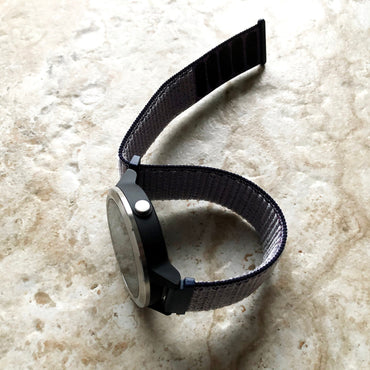 Garmin Midnight Blue Band for Vivomove 3, HR, Trend Luxe Sport Style Smartwatches Adjustable Sports Loop Hook Watch Strap Quick Release B-20