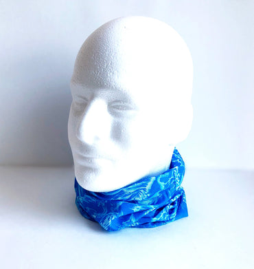 Blue Waves Face Mask Scarf New Multi Functional Seamless Protective Covering Elastic Neck Gaiter Bandana Breathable Balaclava Head Wear N98