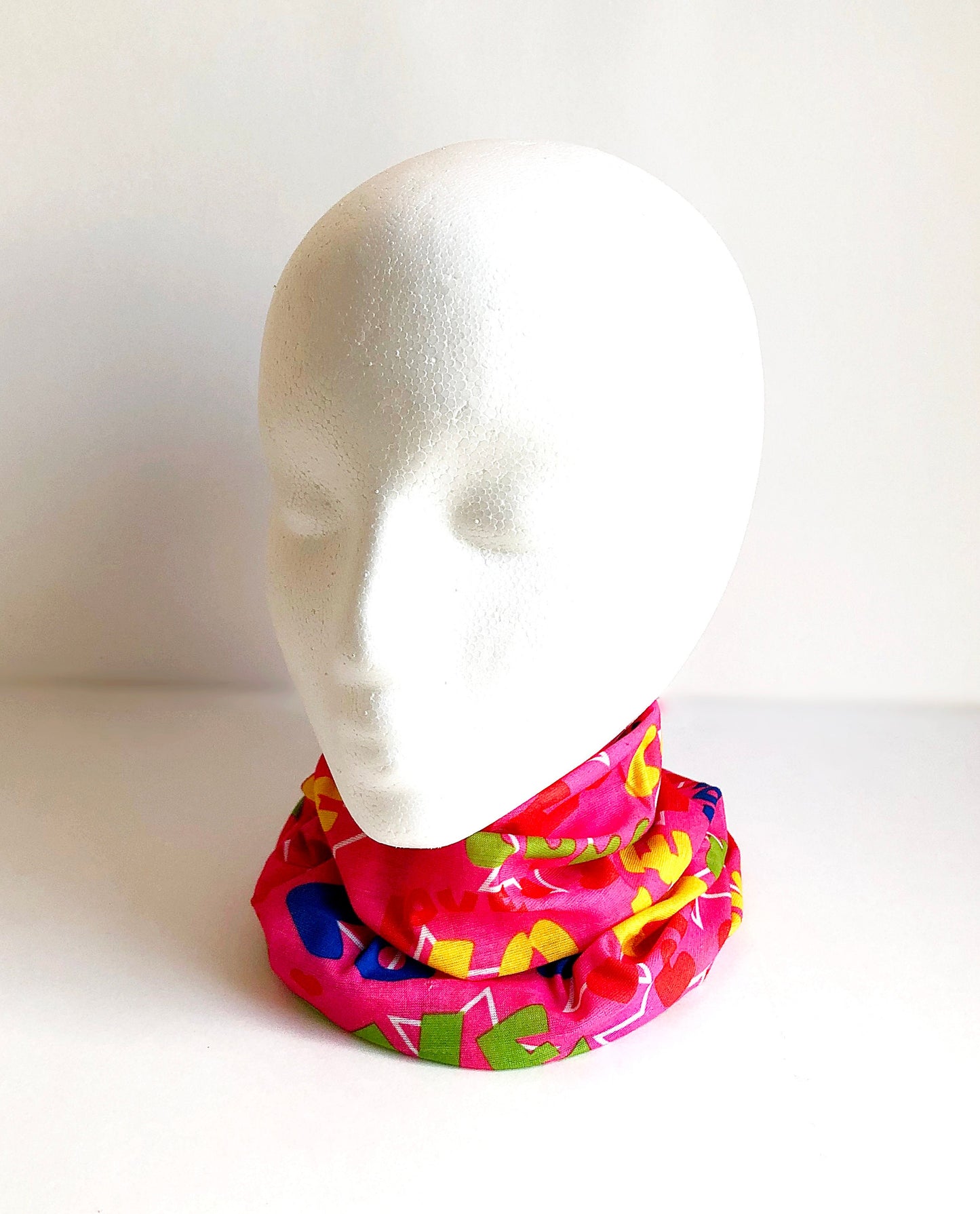Love Face Mask Scarf New Multi Functional Seamless Protective Covering Elastic Neck Gaiter Bandana Breathable Balaclava Head Wear N59