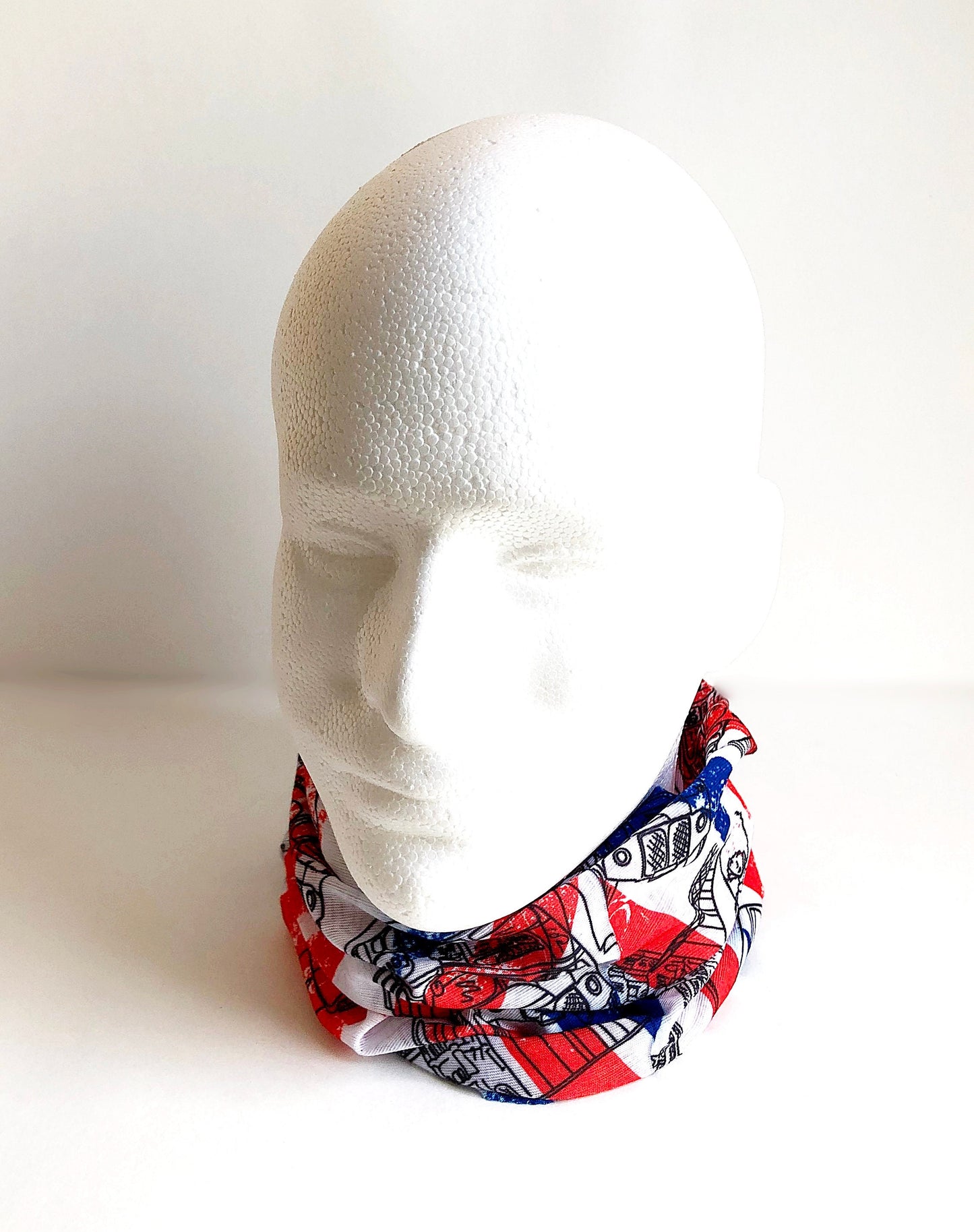 UK London Face Mask Scarf New Multi Functional Seamless Protective Covering Elastic Neck Gaiter Bandana Breathable Balaclava Head Wear N113