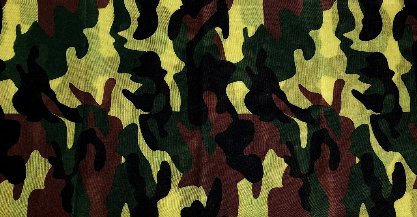 Camo Face Mask Scarf New Multi Functional Seamless Protective Covering Elastic Print Neck Gaiter Bandana Breathable Balaclava Head Wear N76