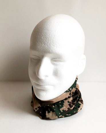 Camo Face Mask Scarf New Multi Functional Seamless Protective Covering Elastic Print Neck Gaiter Bandana Breathable Balaclava Head Wear N83