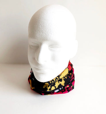 Splash Paint Face Mask Scarf New Multi Functional Seamless Protective Covering Elastic Neck Gaiter Bandana Breathabl Balaclava Head Wear N30