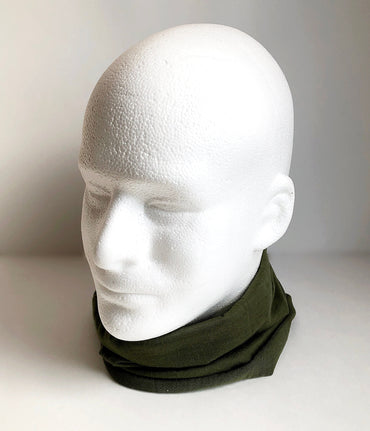 Army Green Face Mask Scarf New Multi Functional Seamless Protective Covering Elastic Neck Gaiter Bandana Breathable Balaclava Head Wear N10