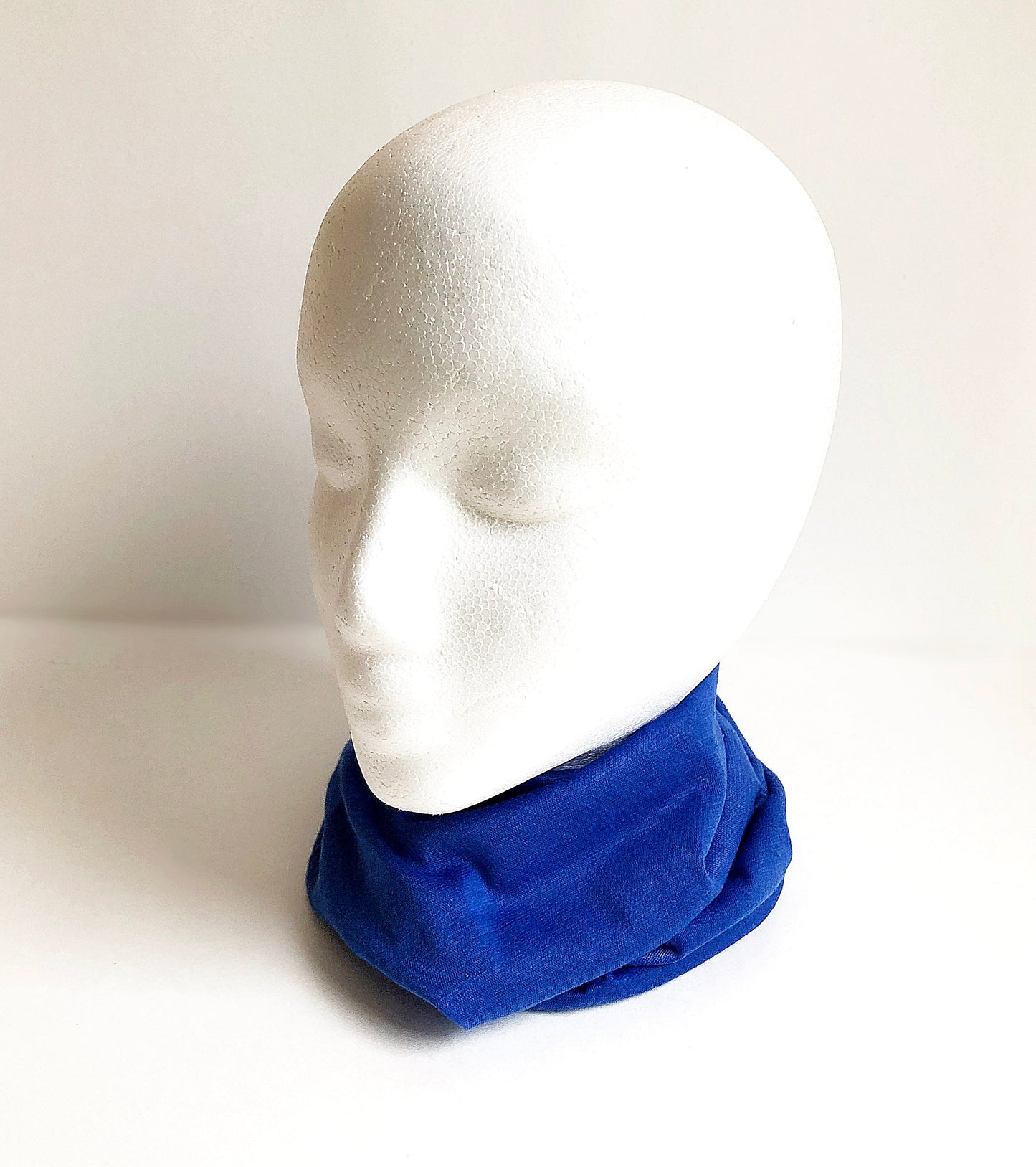 Blue Color Face Mask Scarf New Multi Functional Seamless Protective Covering Elastic Neck Gaiter Bandana Breathable Balaclava Head Wear N12