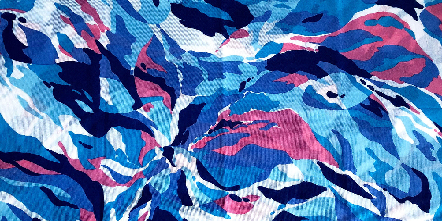 Fashion Camo Face Mask Scarf Multi Functional Seamless Protective Covering Elastic Neck Gaiter Bandana Breathable Balaclava Head Wear N55