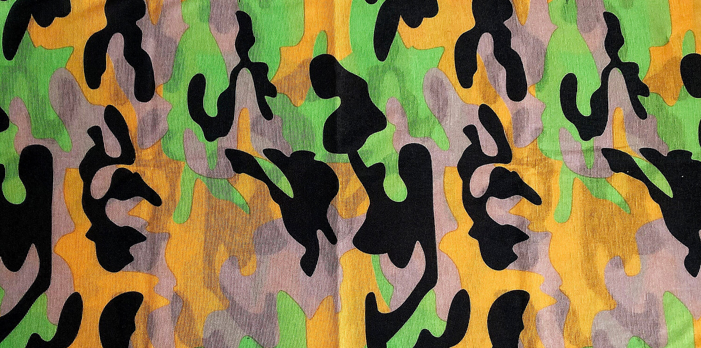 Camo Face Mask Scarf New Multi Functional Seamless Protective Covering Elastic Print Neck Gaiter Bandana Breathable Balaclava Head Wear N78