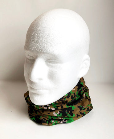 Camo Face Mask Scarf New Multi Functional Seamless Protective Covering Elastic Print Neck Gaiter Bandana Breathable Balaclava Head Wear N72