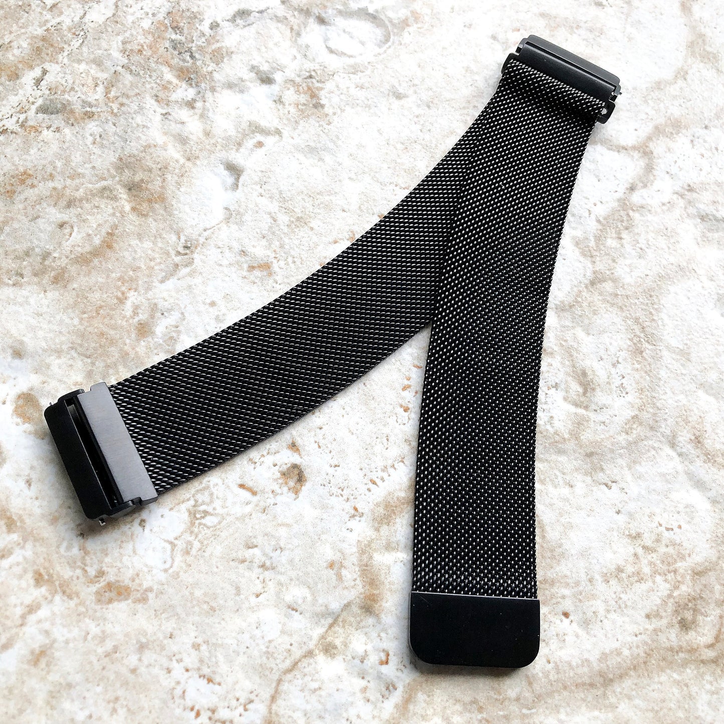 Fitbit Watch Black Band Set Crystal Bezel Bling Case Cover for Versa 2 3 4 and Sense 1 2 Smartwatches Milanese Strap Protective Bumper Frame