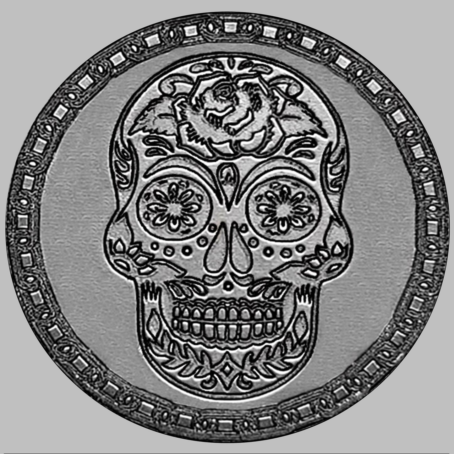 Apple Watch Band Sugar Skull Calavera Day of the Dead Ultra 2 9 8 7 SE 6 5 4 3 2 1 Case 38 40mm 41mm 42 44mm 45mm 49mm St Steel Strap SS2
