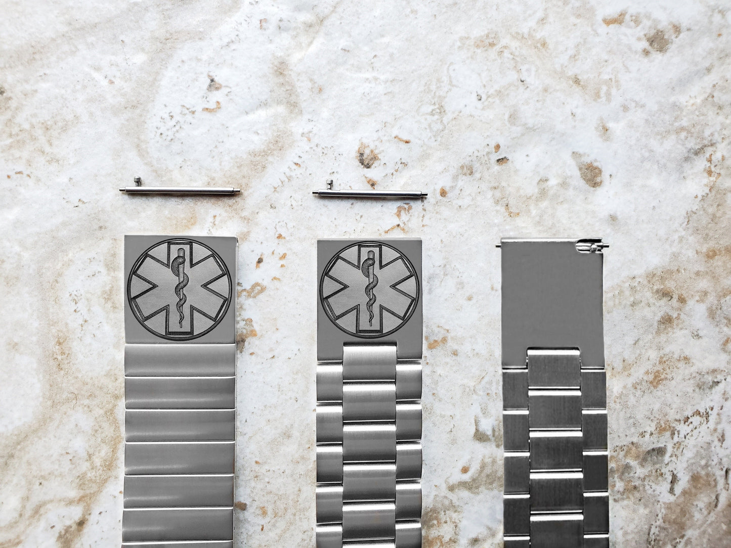 Engraved Watch Band Compatible with Garmin Forerunner 745 265 255 Venu 3 2 Vivoactive 4 Darth Vader First Avenger St Steel Strap MS2 -B22