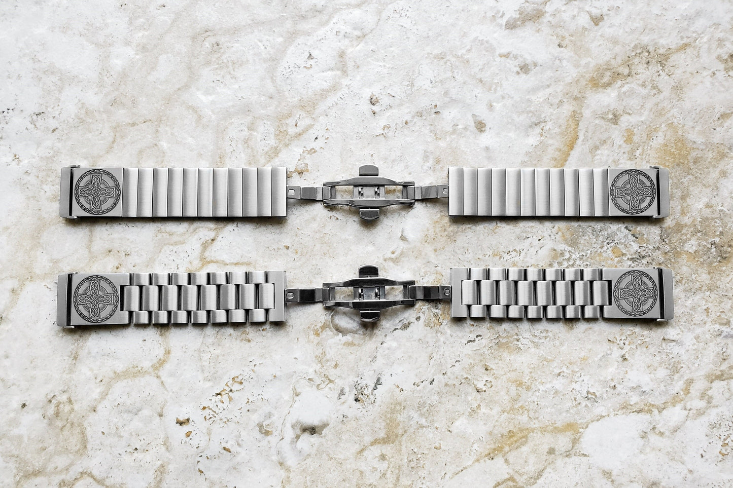 Engraved Watch Band Compatible with Fitbit Versa Lite 2 3 4 and Sense 2 Smartwatches Silver Color Stainless Steel Strap Bracelet CC2