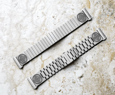 Engraved Watch Band Compatible with Fitbit Ionic Smartwatches Silver Color Stainless Steel Strap Bracelet with Quick Release Adapters CC2