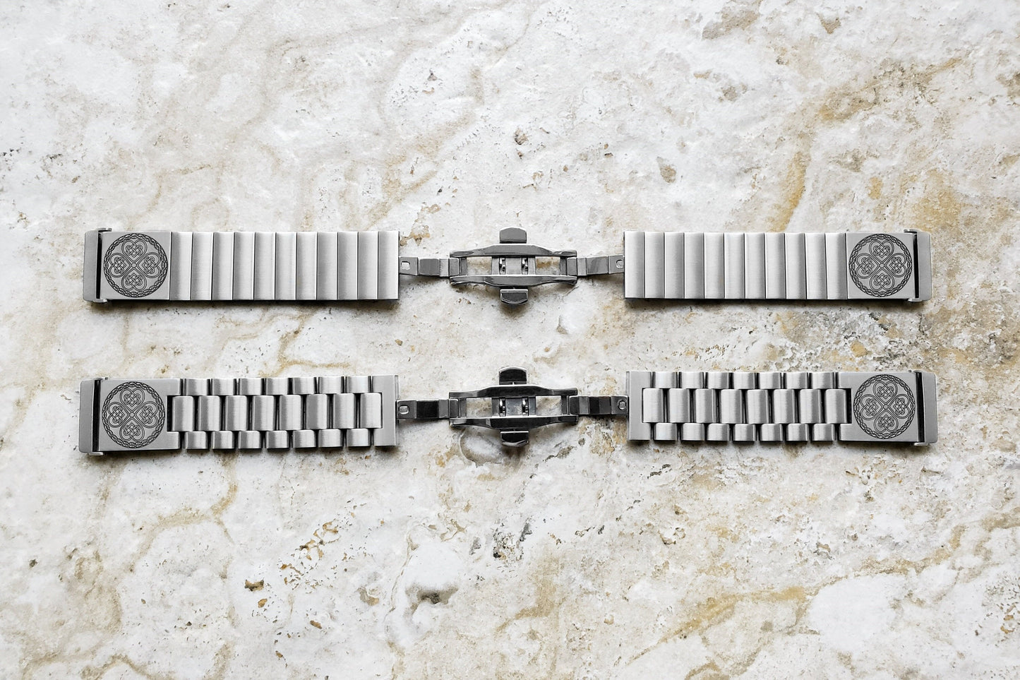 Engraved Watch Band Compatible with Fitbit Versa Lite 2 3 4 and Sense 2 Smartwatches Silver Color Stainless Steel Bracelet Strap CC3