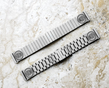 Engraved Watch Band Compatible with Fitbit Versa Lite 2 3 4 and Sense 2 Smartwatches Silver Color Stainless Steel Bracelet Strap SS2