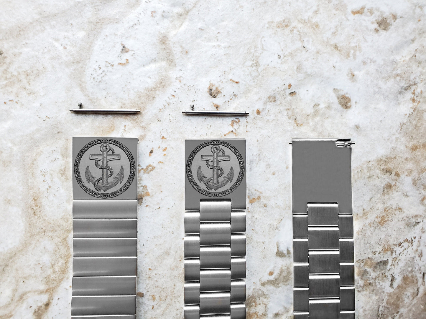 Engraved Watch Band Compatible with Garmin Forerunner 745 265 255 Venu 3 2 Vivoactive 4 Darth Vader First Avenger St Steel Strap AN1 -B22