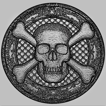 Garmin Watch Band Skull Crossbones for Fenix 7X Pro 6X Pro 5X Plus Fenix 3 Descent Mk3i 51mm Mk2i Mk2 Mk1 Enduro 2 St Steel Strap SC3 A26