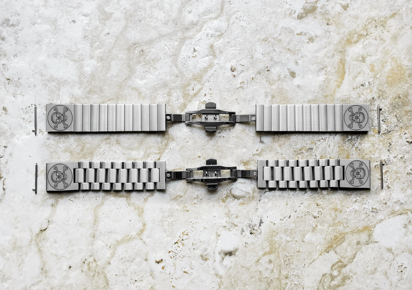 Engraved Watch Band Compatible with Samsung Galaxy Watch 3 45mm 46mm Gear S3 Frontier and Classic Stainless Steel Bracelet Strap SC2 -B22