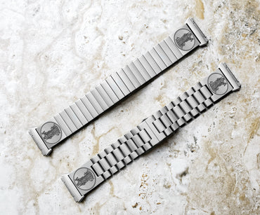 Lady Justice Engraved Watch Band Compatible with Fitbit Ionic Smartwatches Silver Stainless Steel Bracelet Strap Quick Release Adapters BJ2