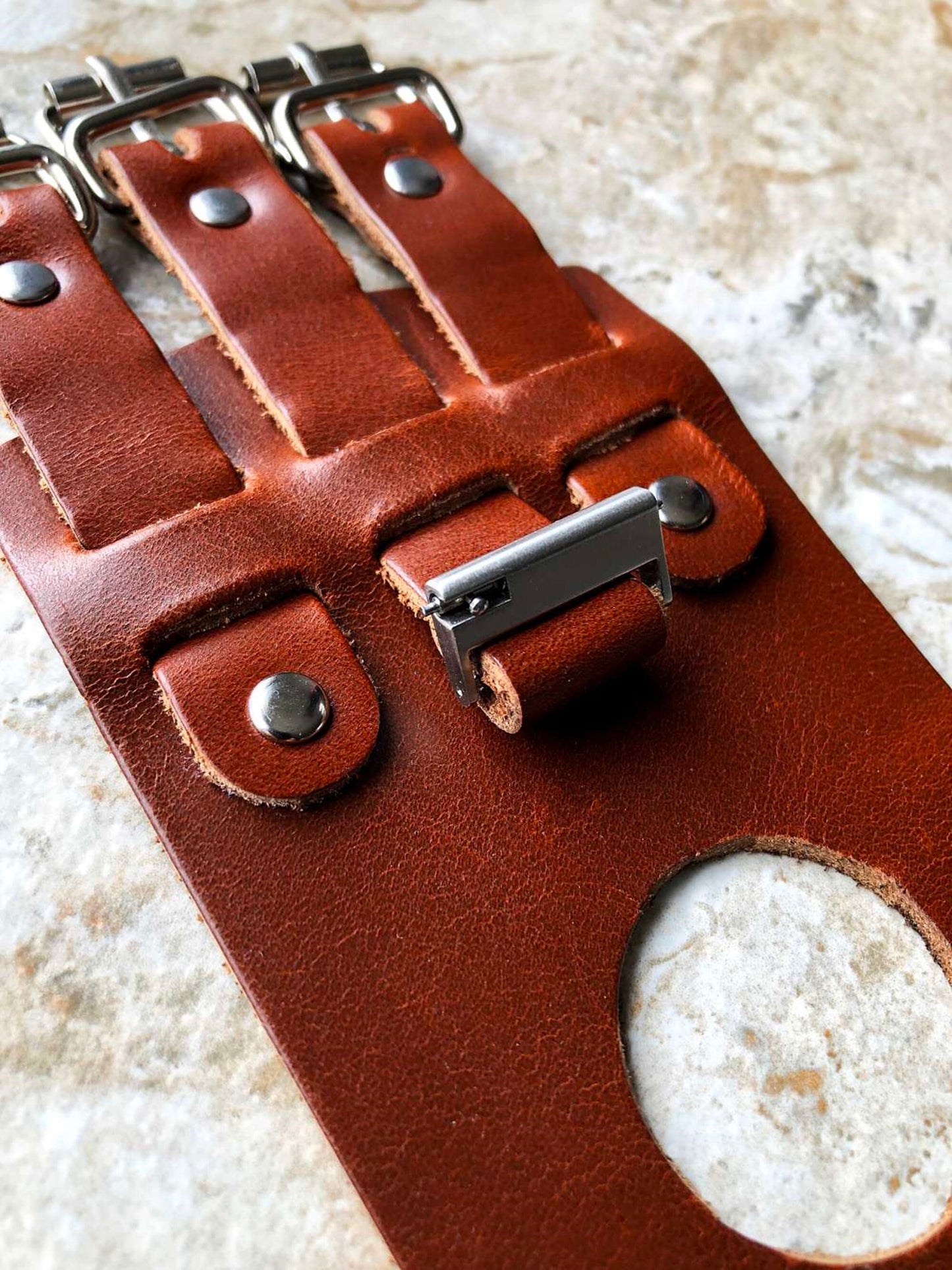 Google Pixel Watch 3 2 1 41mm Band Cuff Bund Steampunk Wide Strap Thick Soft Genuine Leather Bracelet Fashion Accessory Tech Jewelry BR-20