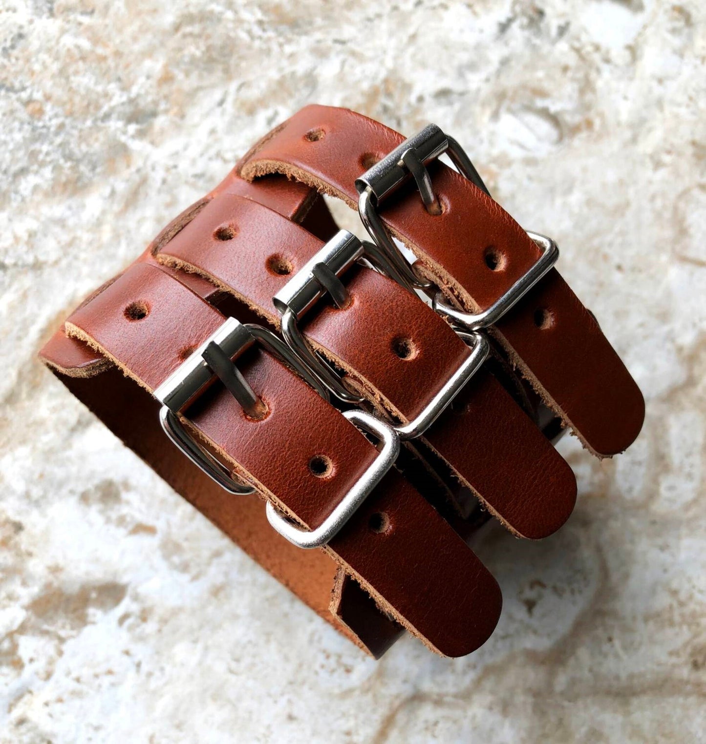 Google Pixel Watch 3 2 1 41mm Band Cuff Bund Steampunk Wide Strap Thick Soft Genuine Leather Bracelet Fashion Accessory Tech Jewelry BR-20