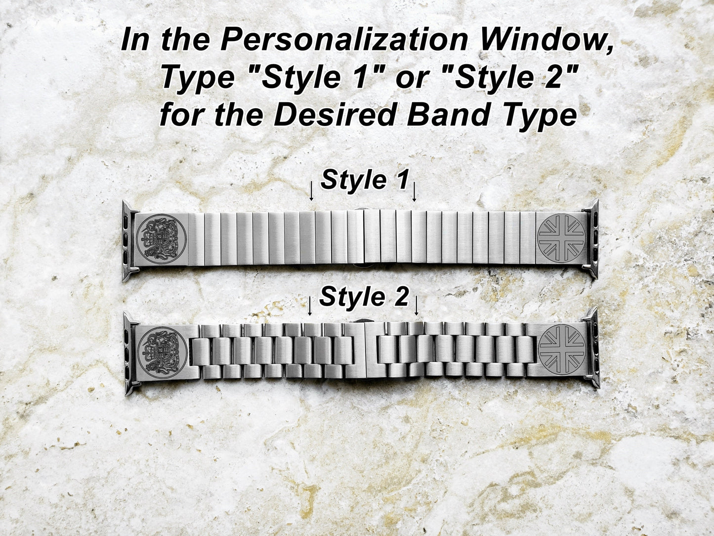 Apple Watch Band Great Britain UK Symbols Compatible with Ultra 2 9 8 7 SE 6 5 4 3 2 49mm 45mm 44mm 42mm 41mm 40mm 38mm Engraved Strap UKS
