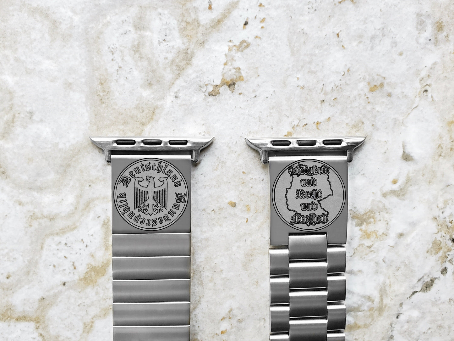 Apple Watch Band Germany Deutschland Symbols for Ultra 2 9 8 7 SE 6 5 4 3 2 Series 49mm 45mm 44mm 42mm 41mm 40mm 38mm Engraved Strap DES