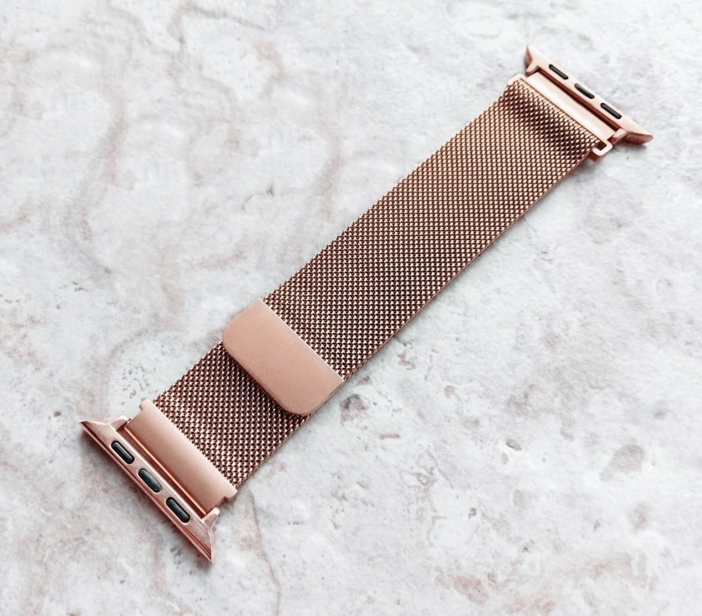 Apple Watch Rose Gold Color Band Set Crystal Bezel Case Cover for Ultra 2 9 8 7 SE 6 5 4 3 2 1 49mm 45mm 44mm 42 41 40mm 38mm Strap Milanese