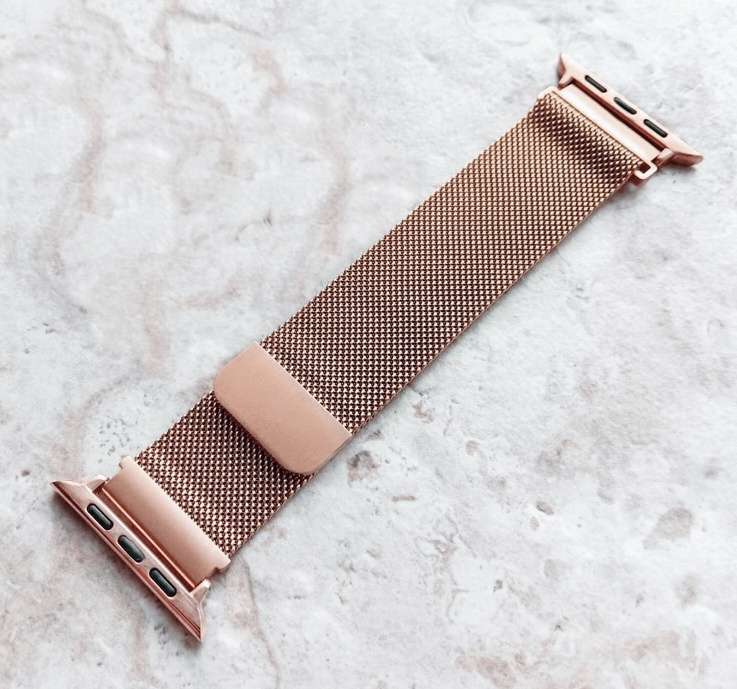 Apple Watch Rose Gold Color Band Kit Crystal Case Bezel Cover for Ultra 2 9 8 7 SE 6 5 4 3 2 1 49mm 45mm 44 42 41mm 40mm 38mm Milanese Strap