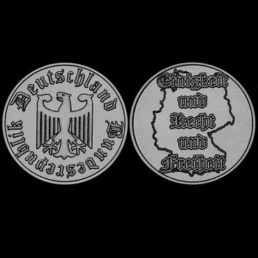 Apple Watch Band Germany Deutschland Symbols for Ultra 2 9 8 7 SE 6 5 4 3 2 49mm 45mm 44mm 42mm 41mm 40mm 38mm Engraved Black Strap B-DES