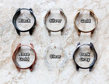 Samsung Watch Case Cover for Gear S3 Frontier SM-R760 and Galaxy Watch 46mm SM-R800 Protective Edge Thin Scratch Resistant Bumper Frame