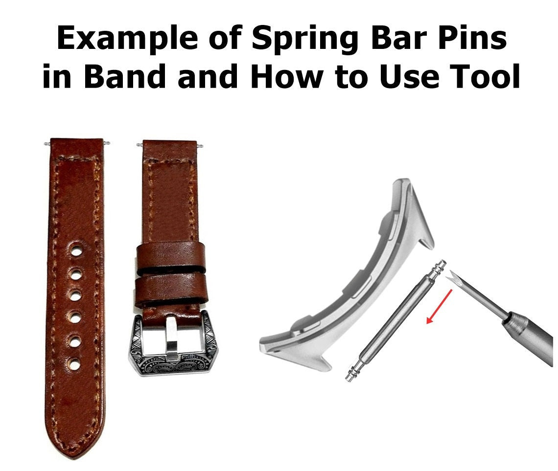 Google Pixel Watch 3 2 1 41mm Adapters Connectors Quick Release and Spring Bar Pins with Tool Set for 20mm Lug Attachment Bands Straps