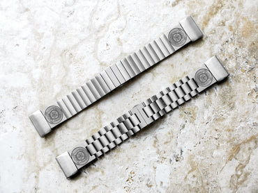 Police Badge Engraved Watch Band for Garmin epix Pro 51mm Foretrex 601 701 Quatix 3 6X 7X D2 Tactix 7 Pro Instinct 2X St Steel Strap PB4 A26