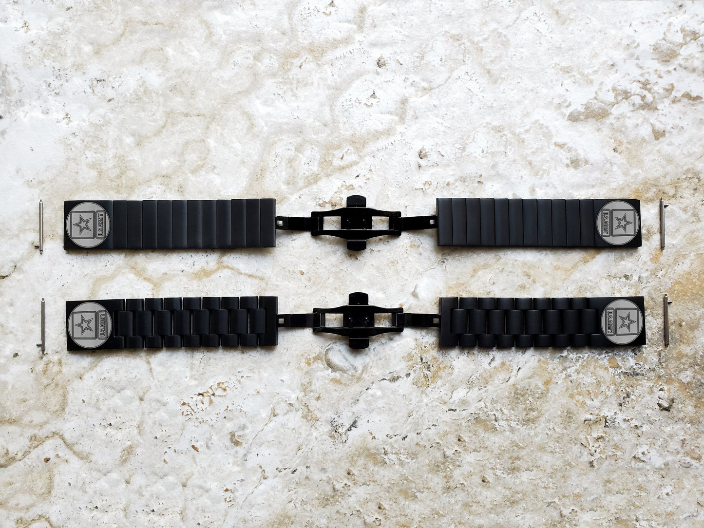 US Army Engraved Watch Band for Garmin Forerunner 745 265 255 Venu 3 2 Vivoactive 4 Darth Vader First Avenger Black St Steel Strap US1 -B22