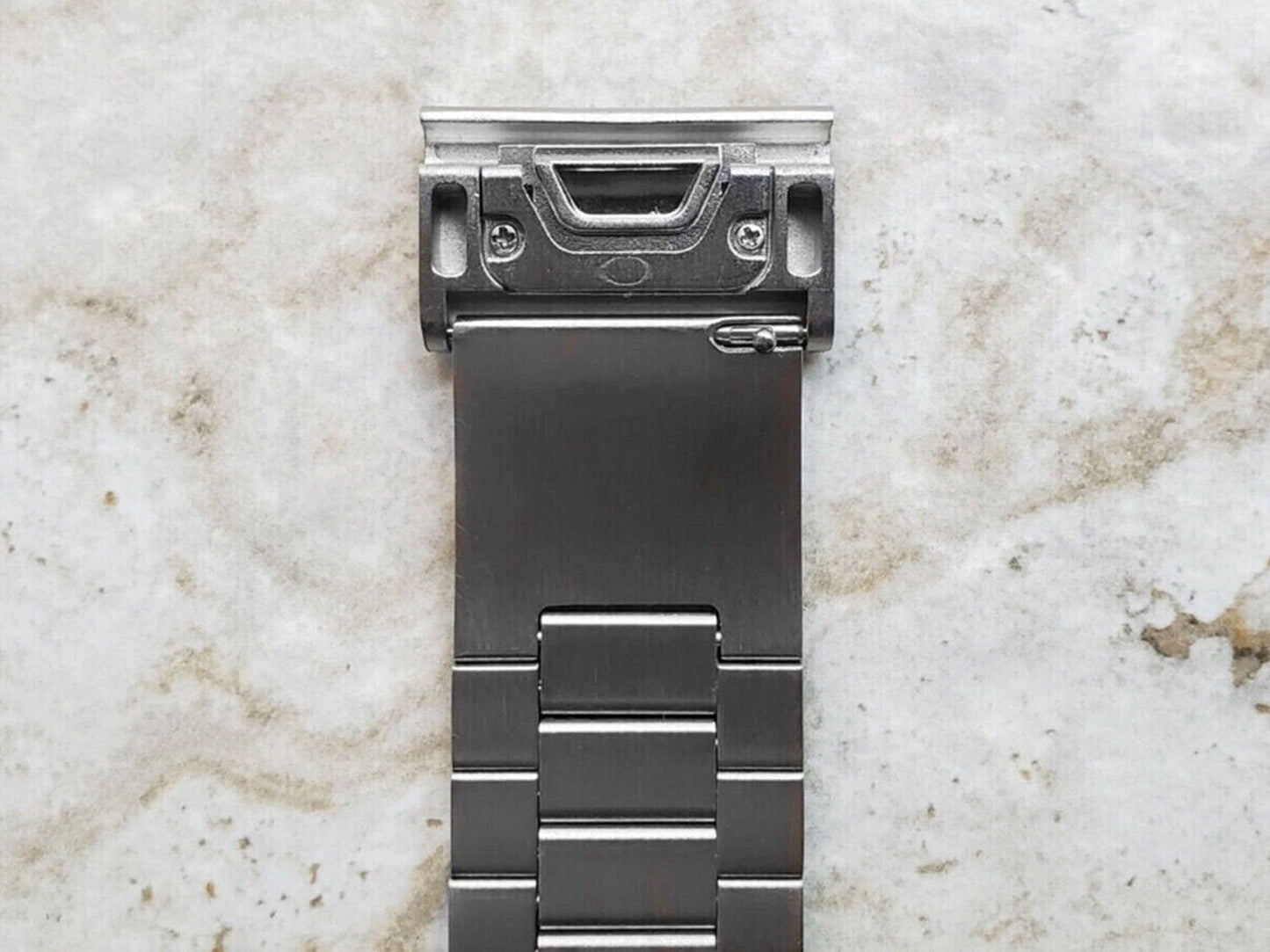 Engraved Watch Band for Garmin Fenix 7X Pro 6X Pro 5X Plus Fenix 3 Descent Mk3i 51mm Mk2i Mk2 Mk1 Enduro 2 Stainless Steel Strap MS1-A26