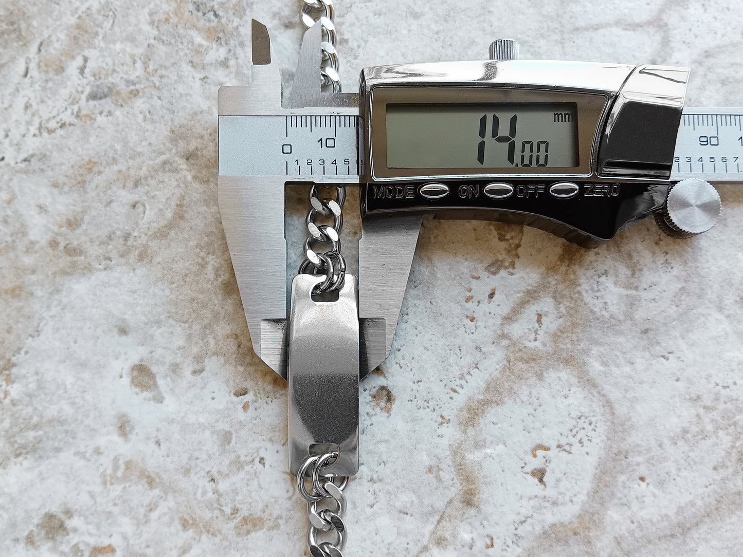 Medical ID Name Alert Bracelet Custom Personalized Engraved 8mm Cuban Stainless Steel Band Strap Tarnish Resistant Jewelry Great Gift
